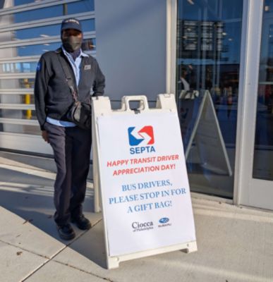 Ciocca Subaru shares the love with Septa Drivers