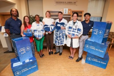 Open Road Subaru Deliveries Warmth to Cancer Patients in Community