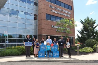 Fred Beans Subaru and LLS bring hope and warmth to Doylestown Health Cancer Patients.