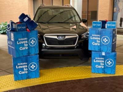 Delaney Subaru shares Warmth, Hope, and Love with IRMC Patients