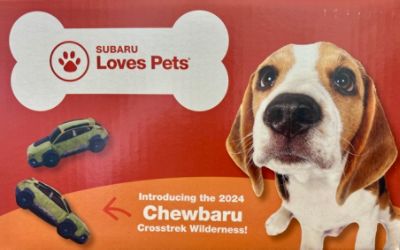 Subaru Loves Pets: 2024 Chewbaru Crosstrek Wilderness
