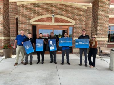 Zeigler Subaru Delivers Generous Gift to Froedtert Pleasant Prairie Hospital Infusion Center