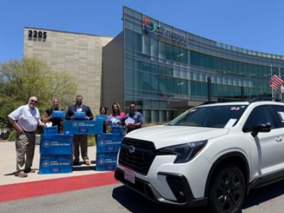 Subaru Loves to Care Brings Comfort and Hope to Patients at Scripps Memorial  