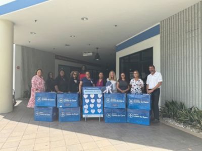 Love Promise Champions Join Blood Cancer United to Deliver Warm Blankets to Local Patients