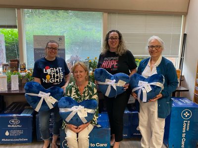 Wayne Subaru Delivers Warmth to Cancer Patients in Community