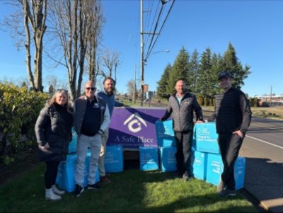 Domestic violence survivors and their families find comfort in donated winter coats