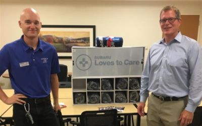 Subaru Loves to Care & Edward Cancer Center