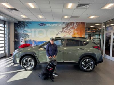 Copper and his Subaru Family