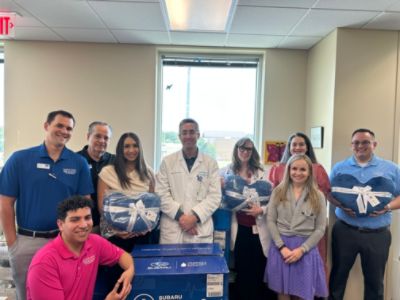 Blanket Delivery to Texas Oncology