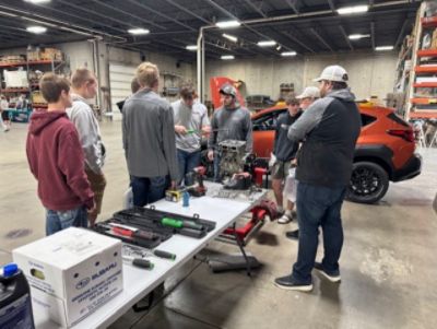 Subaru at the Skilled Trades Fair
