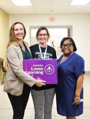 McDaniels Subaru Supports Longleaf Middle School’s Mission