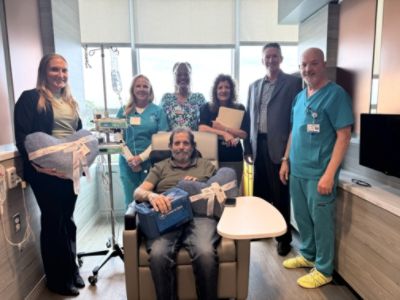 Blood Cancer United Blanket Delivery with Hassett Subaru and Mount Sinai South Nassau