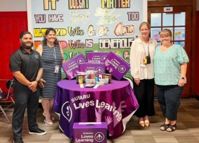 Subaru Loves Learning- SouthWest Middle School Reading PA