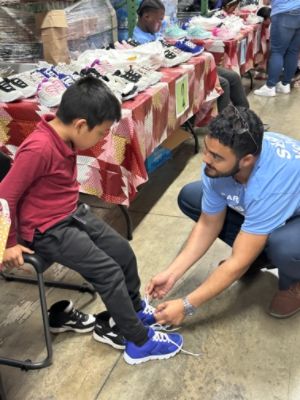 Schumacher Subaru of West Palm Donates Brand-New Shoes and Socks to Children in Our Community