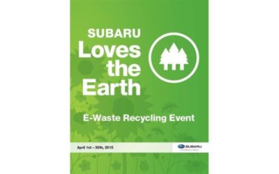 April 1-30, 2015 E-Waste Recycling Event
