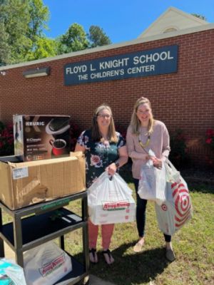 Partnership With Floyd L. Knight Falcons in Sanford, NC.