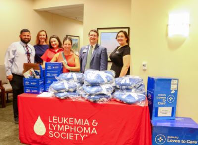 McDaniels Subaru of Columbia Delivers Comfort to Cancer Patients!