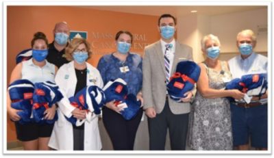 Blankets from Steve Lewis Subaru Support Cancer Patients