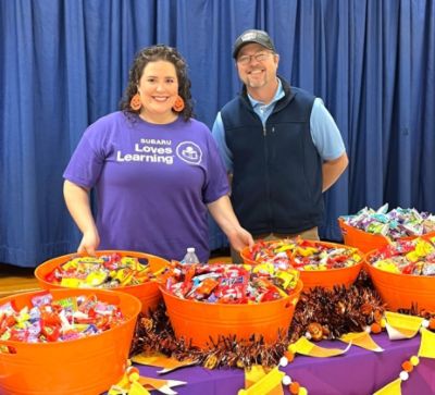 Paul Moak Subaru Hosts Trick-or-Treating for Adopted Elementary School