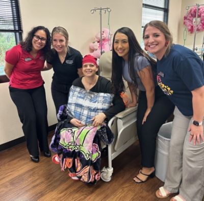 Blanket Delivery to Texas Oncology