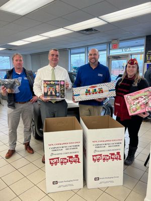 A Gift of Joy at Ciocca Subaru of Flemington's Toys for Tots Extravaganza