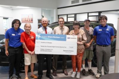 Sarasota Subaru is a proud supporter of The Academy at Glengary