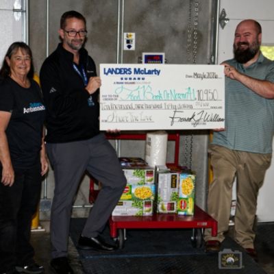 Landers McClarty Subaru and the Food Bank of North Alabama