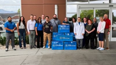 Blood Cancer United Blanket Delivery