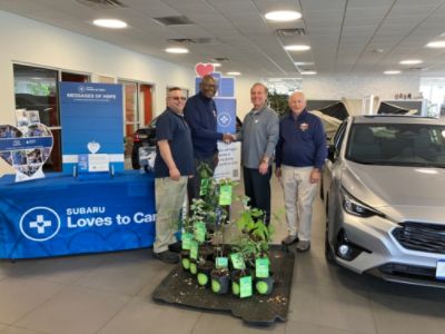 Thank you, Miller Subaru, for donating a dozen trees to the Hainesport Twp Environmental Commission!