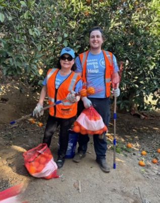 Orange you glad you volunteered?