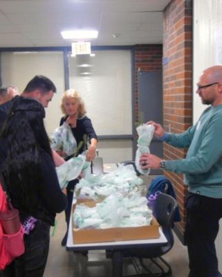 Earth day at Dexter Mccarty middle school!