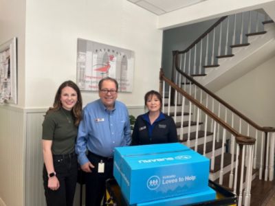 Hendrick Subaru helps Pathway's Home guests' feet stay warm & dry