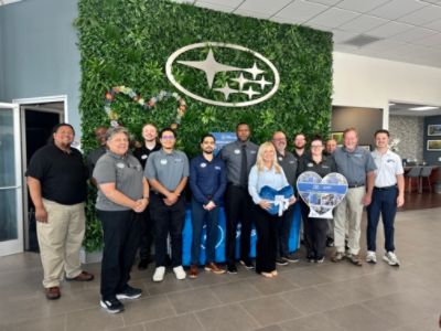 Donation to Gaston Cancer Services