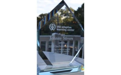 2019 Inclusion Award given to Johhny Stivers 
