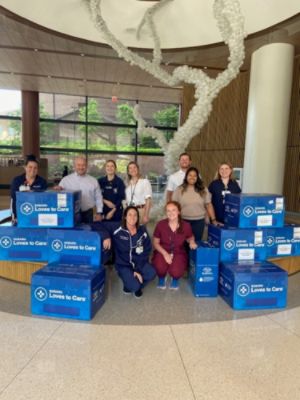 Ciocca Subaru joins the Leukemia & Lymphoma Society delivers hope and blankets at Penn Medicine.