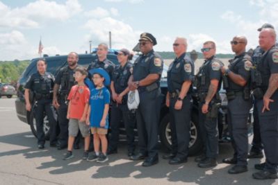 Make-a-Wish and Colonial Team Welcome Home Danbury Boy from Dream Vacation