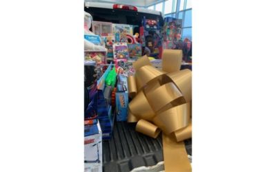 Toys for Tots fills the Showroom