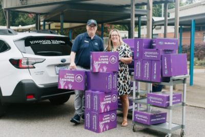 The Adopt a Classroom initiative with Floyd L. Knight School