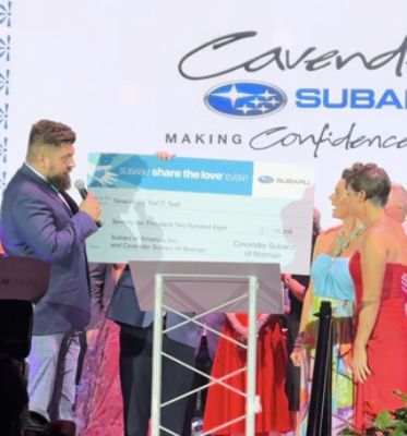 Cavender Subaru of Norman and Tenaciously Teal Make Confidence Happen...Again!