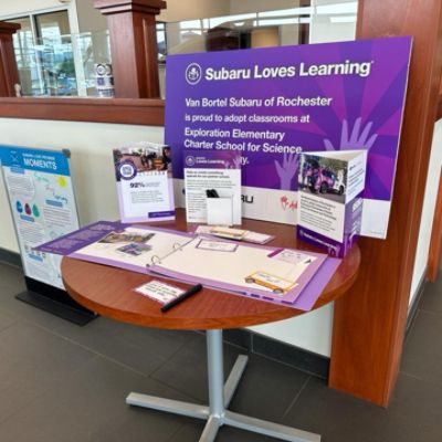 Making a positive impact at Exploration Elementary Charter School for Science and Technology.