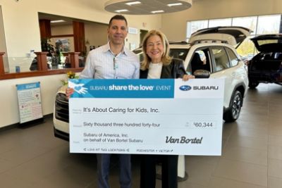 Thank you Van Bortel Subaru of Victor for sharing the love and opening your hearts, year after year!