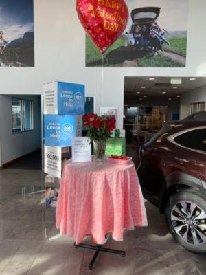 Subaru Shows the Love at Valentine's Day