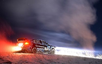 subaru snow drift wallpaper