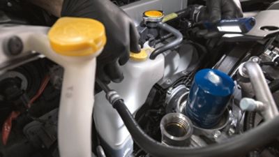 Checking Fluids: Coolant