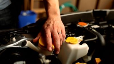 Checking Fluids: Windshield Washer Fluid