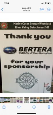 Westfield River Valley Det 141 Marine Corps League Golf Tournament 