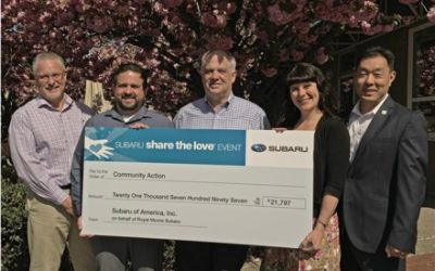 Royal Moore Subaru Supports Hope, Help & Change