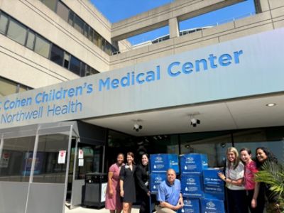 Leukemia & Lymphoma Society Blanket Delivery