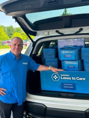 Johnstons Subaru Brings Comfort and Hope to Families at Garnet Health Foundation