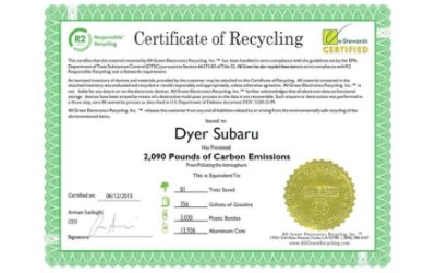 Subaru Loves the Earth - E-Waste Event